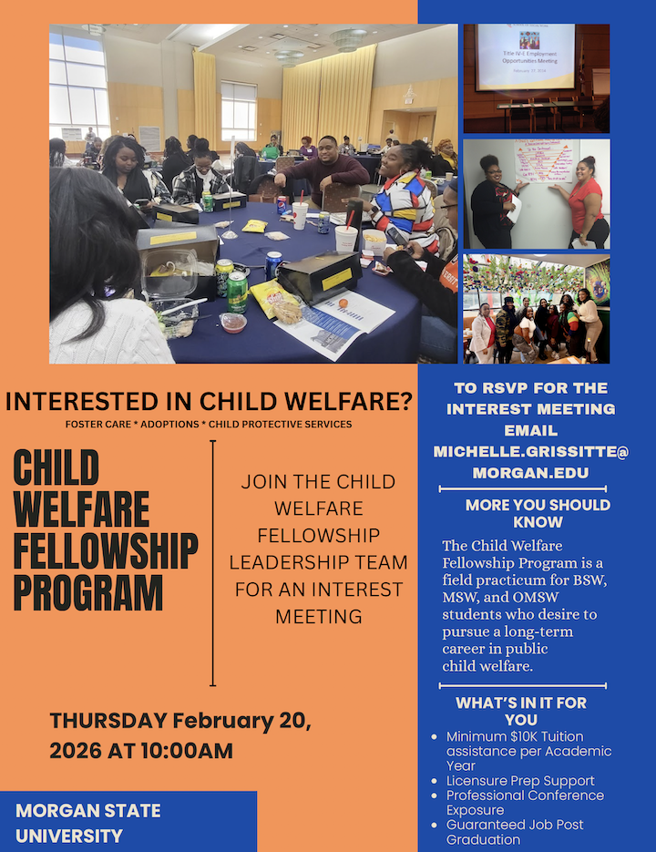 Chi;d Welfare Program Flyer