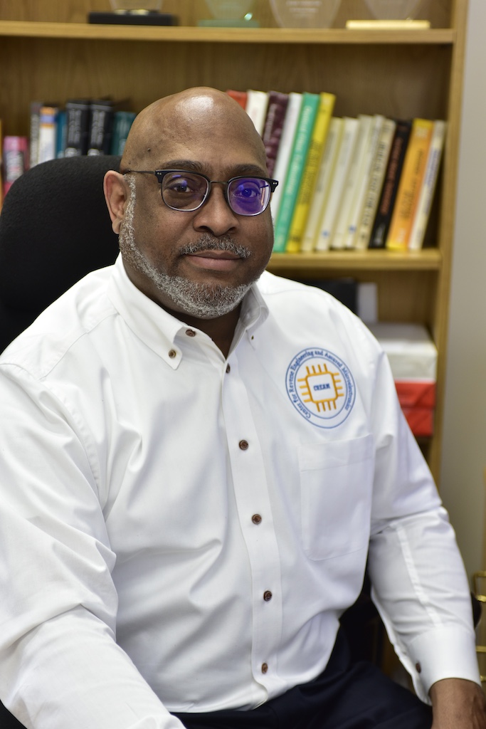 K. Kornegay Headshot Lab Shirt