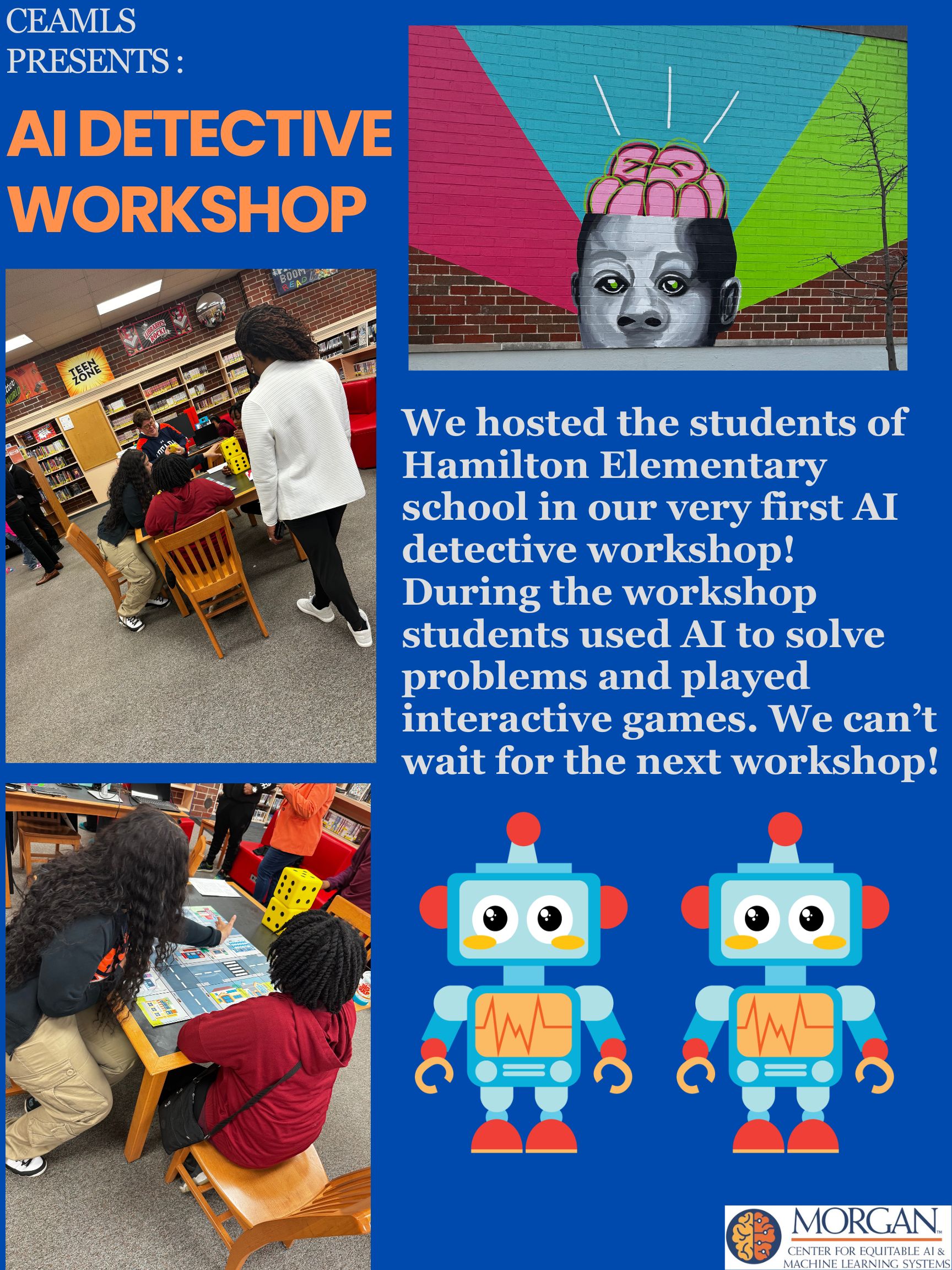 AI Detective Workshop Flyer