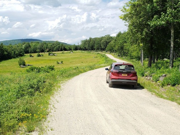 chevy bolt on the road