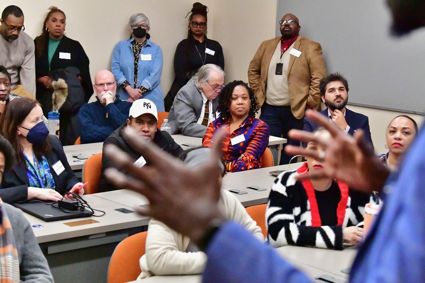 Photo of students from Residency Weekend