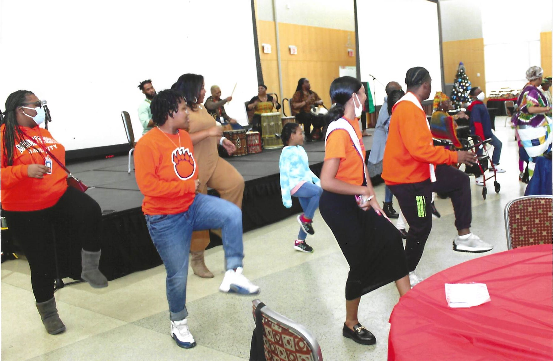 Morgan Students Dancing