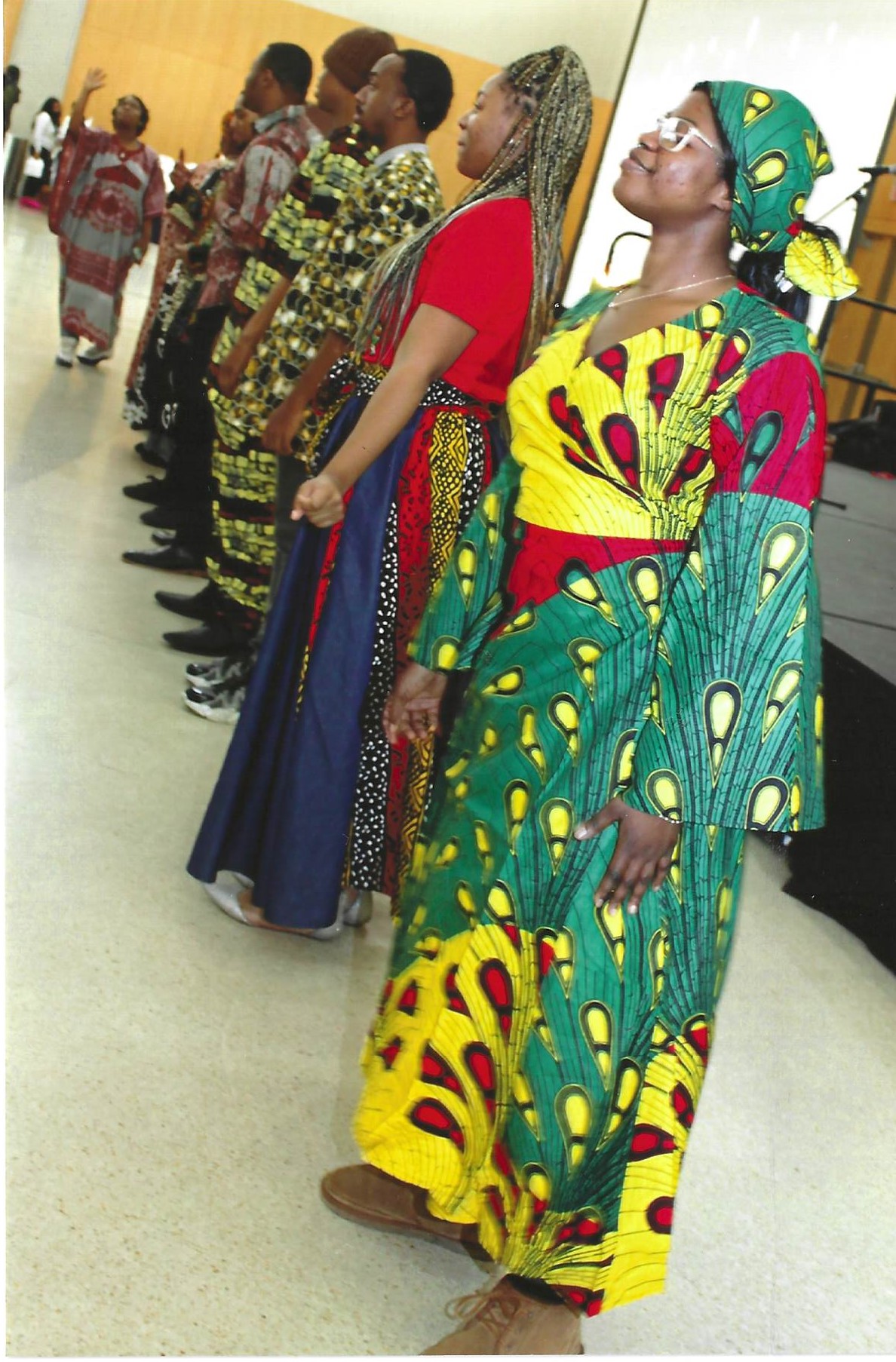 African clothing fashion show