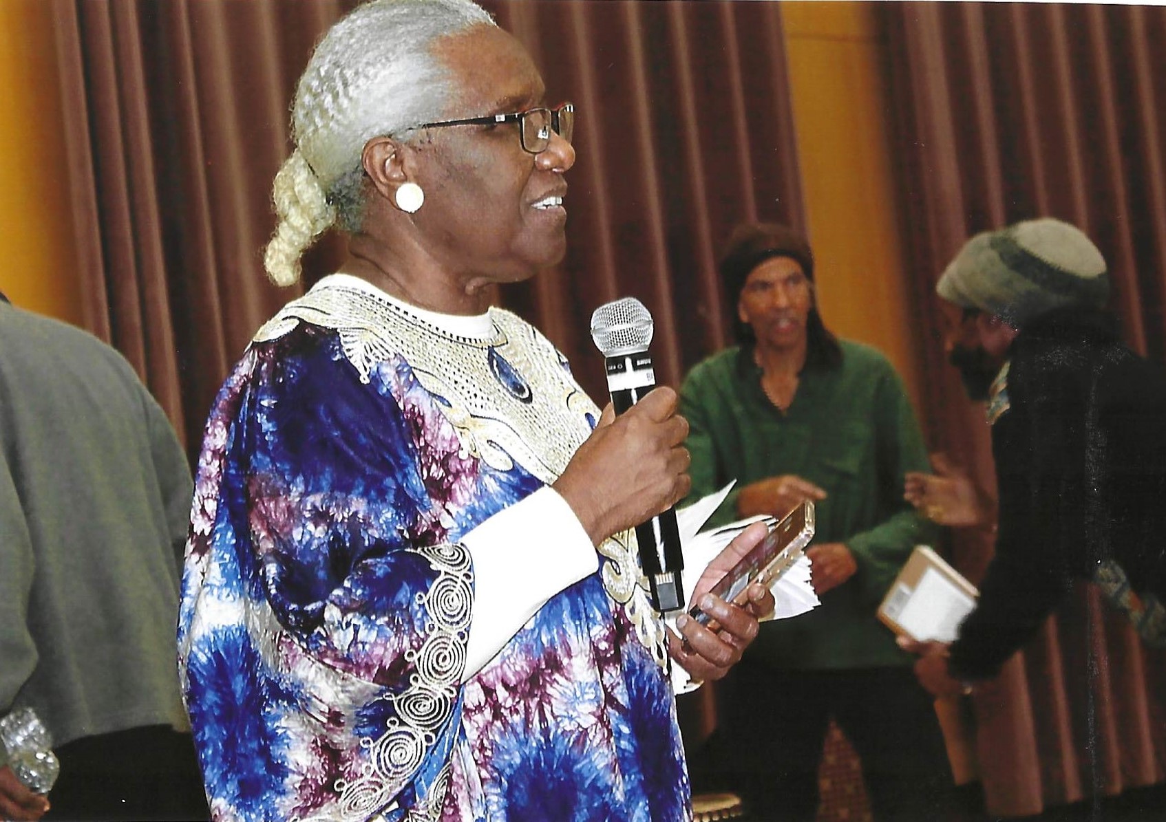 Dr. Woodroffe speaking