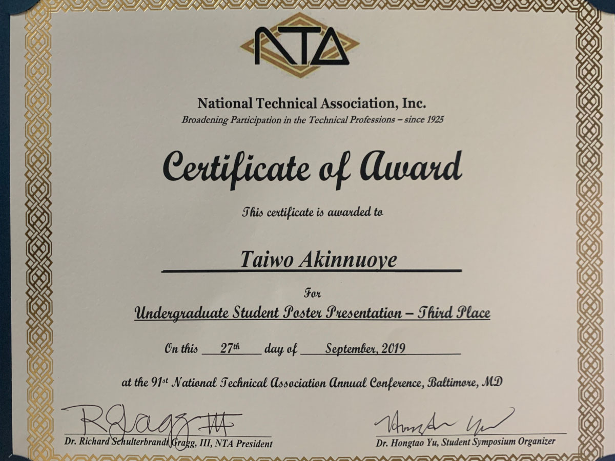 Poster Presentation & Award