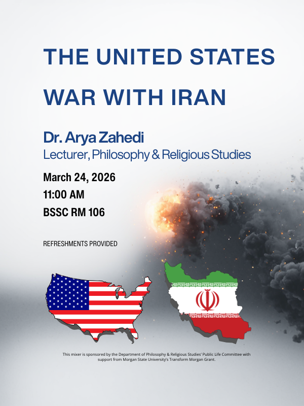 The United States War in Iran Flyer