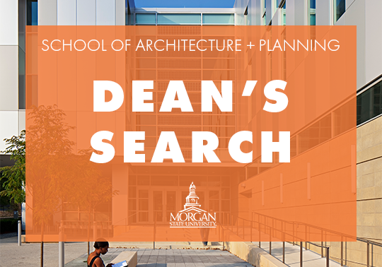 Deans search graphic