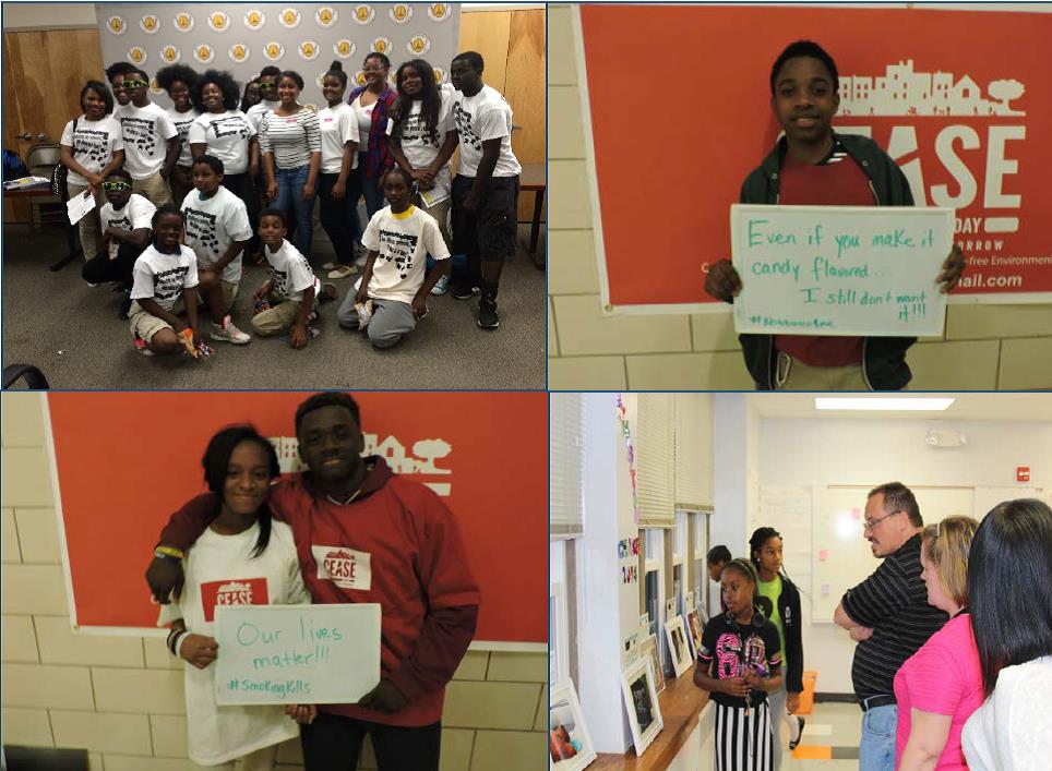 various photos of young people