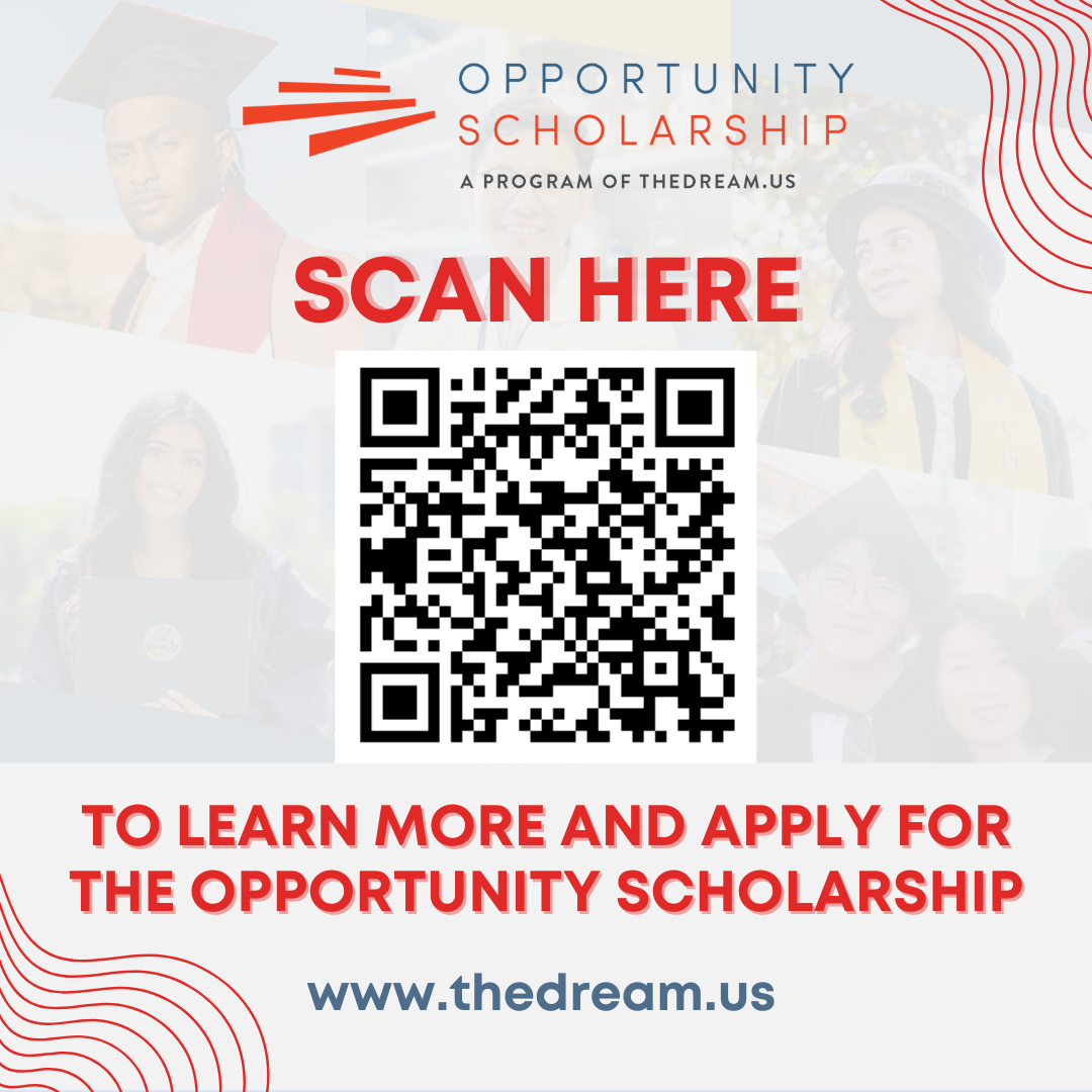 TheDream.US Scholarship Flyer