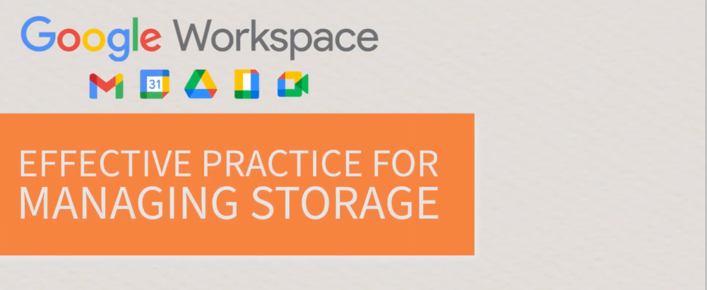 Google Workspace Webpage Banner