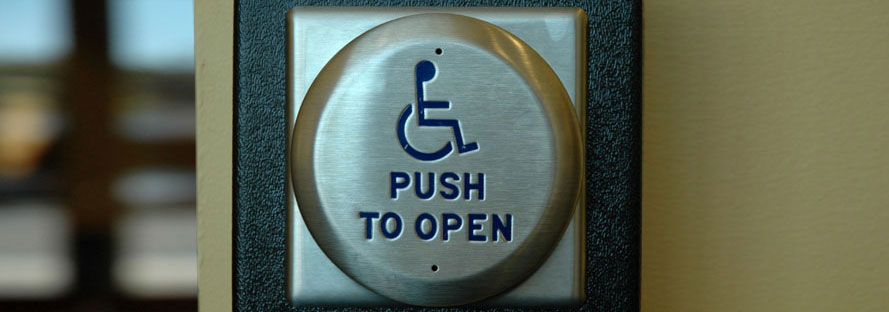 Push To Open door button
