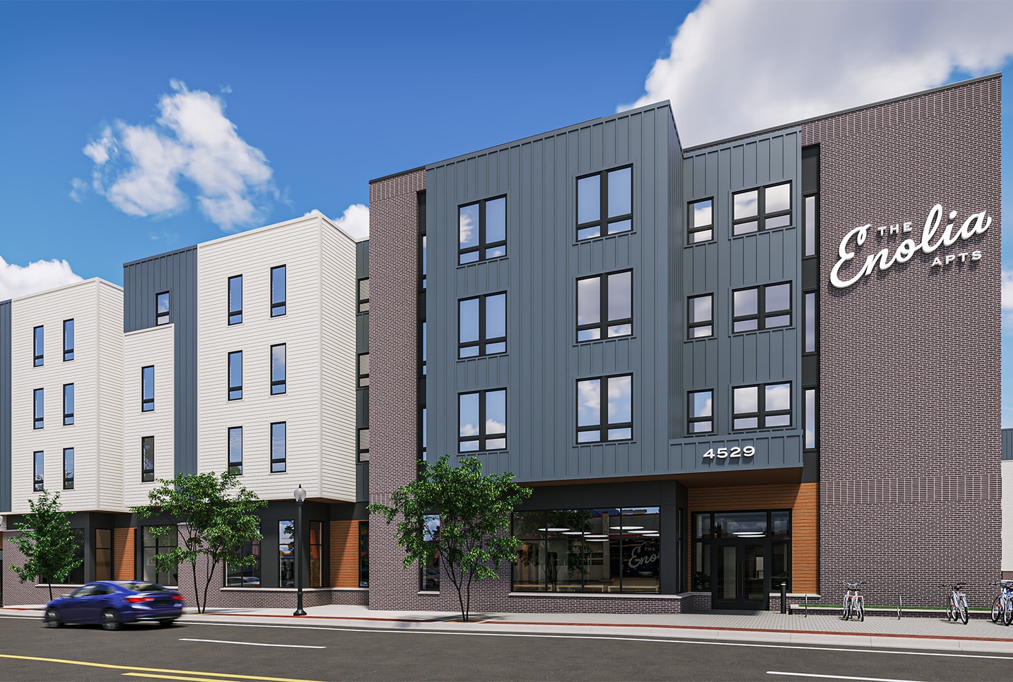 Enolia co-ed upperclassmen apartment complex