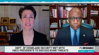 David Wilson and MSNBC's Rachel Maddow