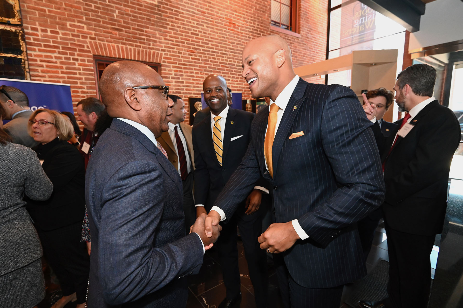 David Wilson with Governor Wes Moore