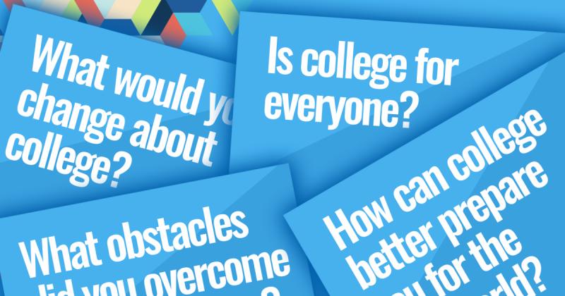 Chronicle of Higher Ed collage image