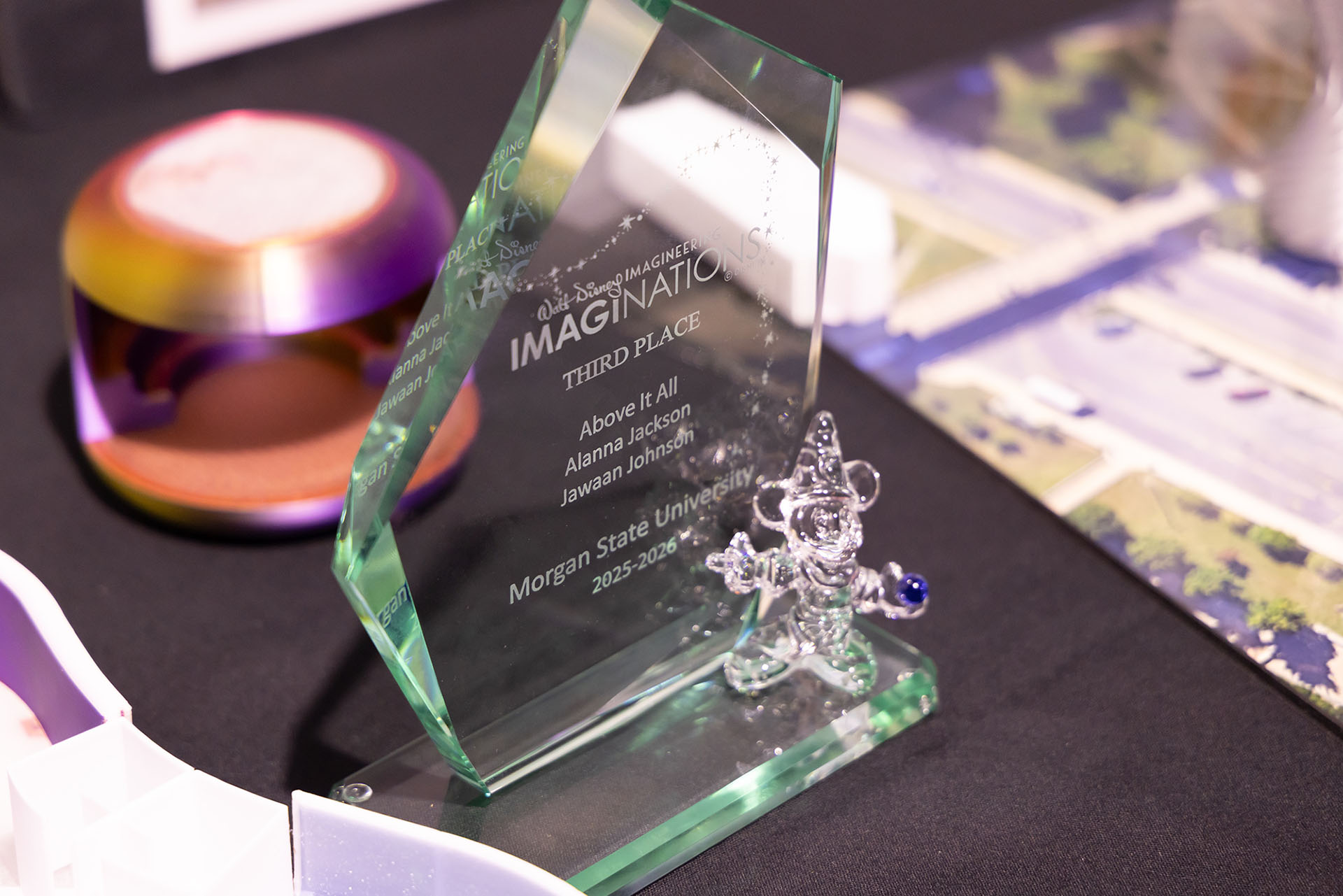 Third-place Disney Imagineering Imaginations Design Competition award