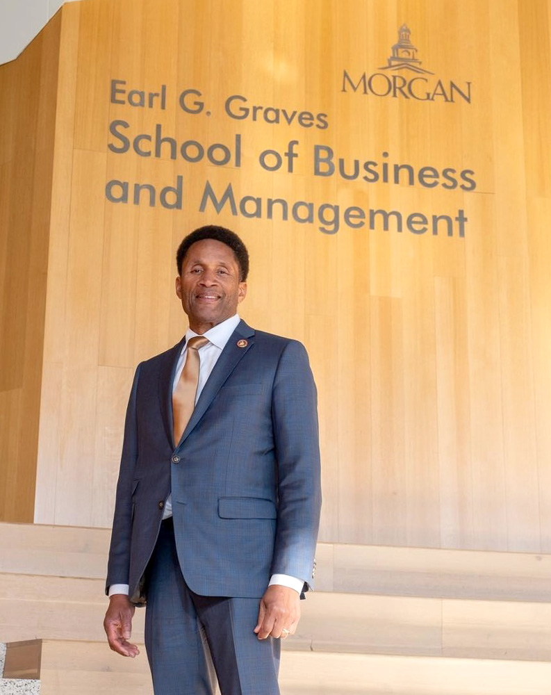 Senator Arthur Ellis at the Morgan Business Center
