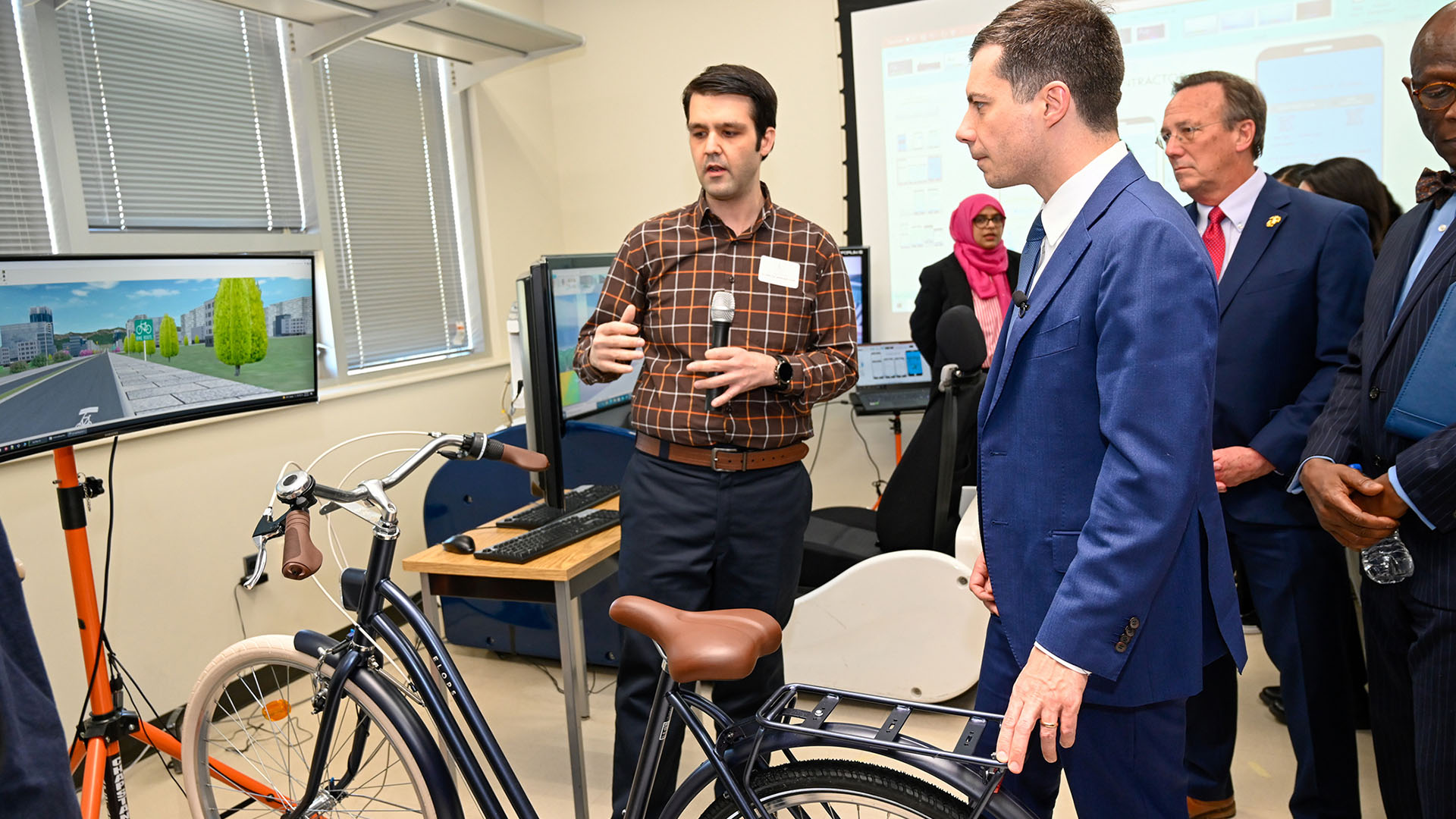 bicyclist longitudinal motion modeling and simulation