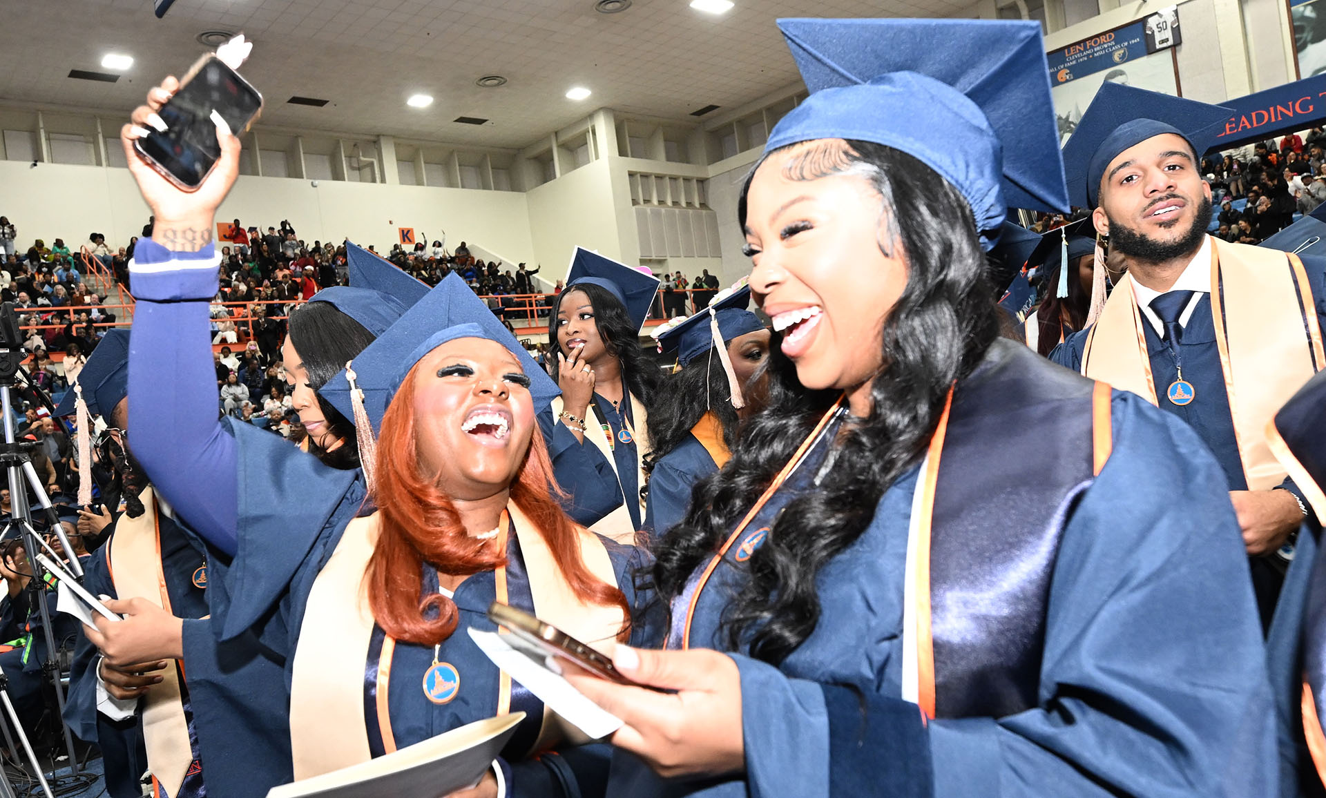 Six hundred graduates reveled in the achievement of earning bachelor&rsquo;s, master&rsquo;s, and doctoral degrees, officially joining the ranks of alumni from Maryland&rsquo;s Preeminent Public Urban Research University&mdash;Morgan State University.