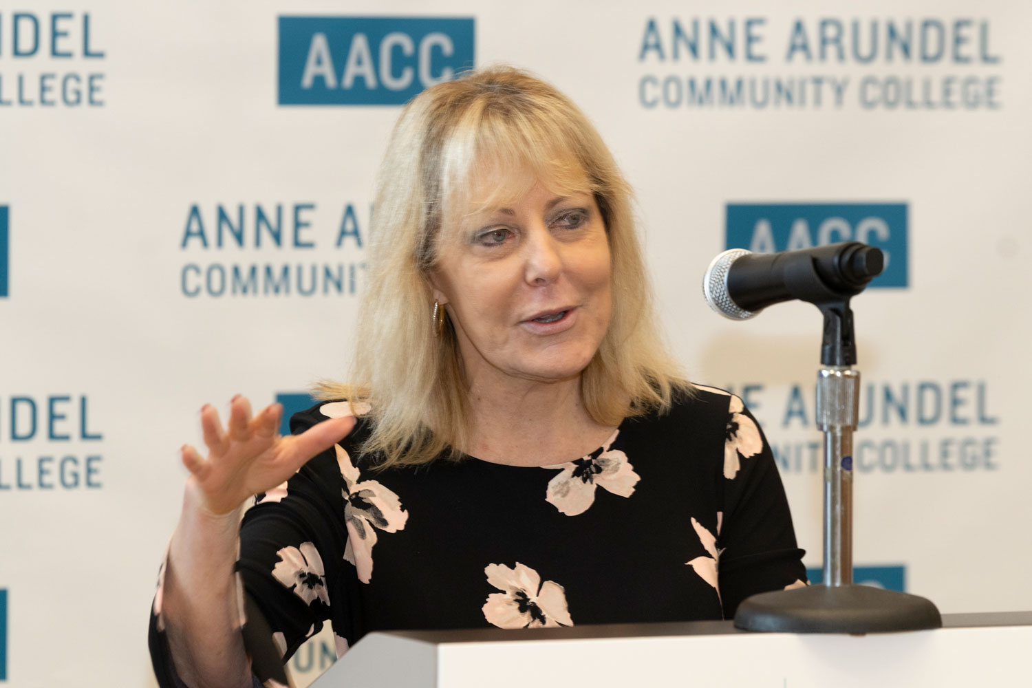 Dawn Lindsay, Ed.D., president of Anne Arundel Community College