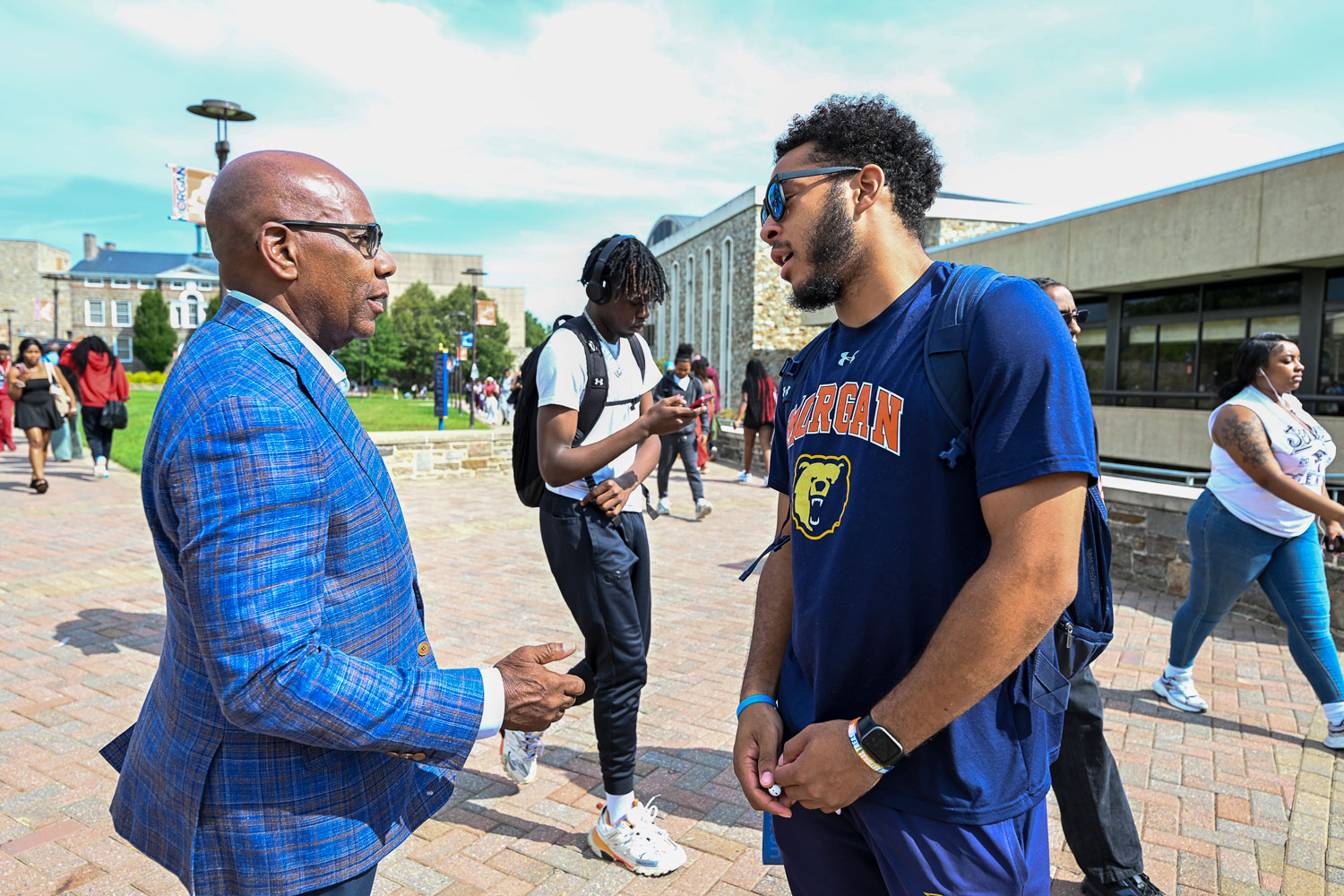 President Wilson with Student