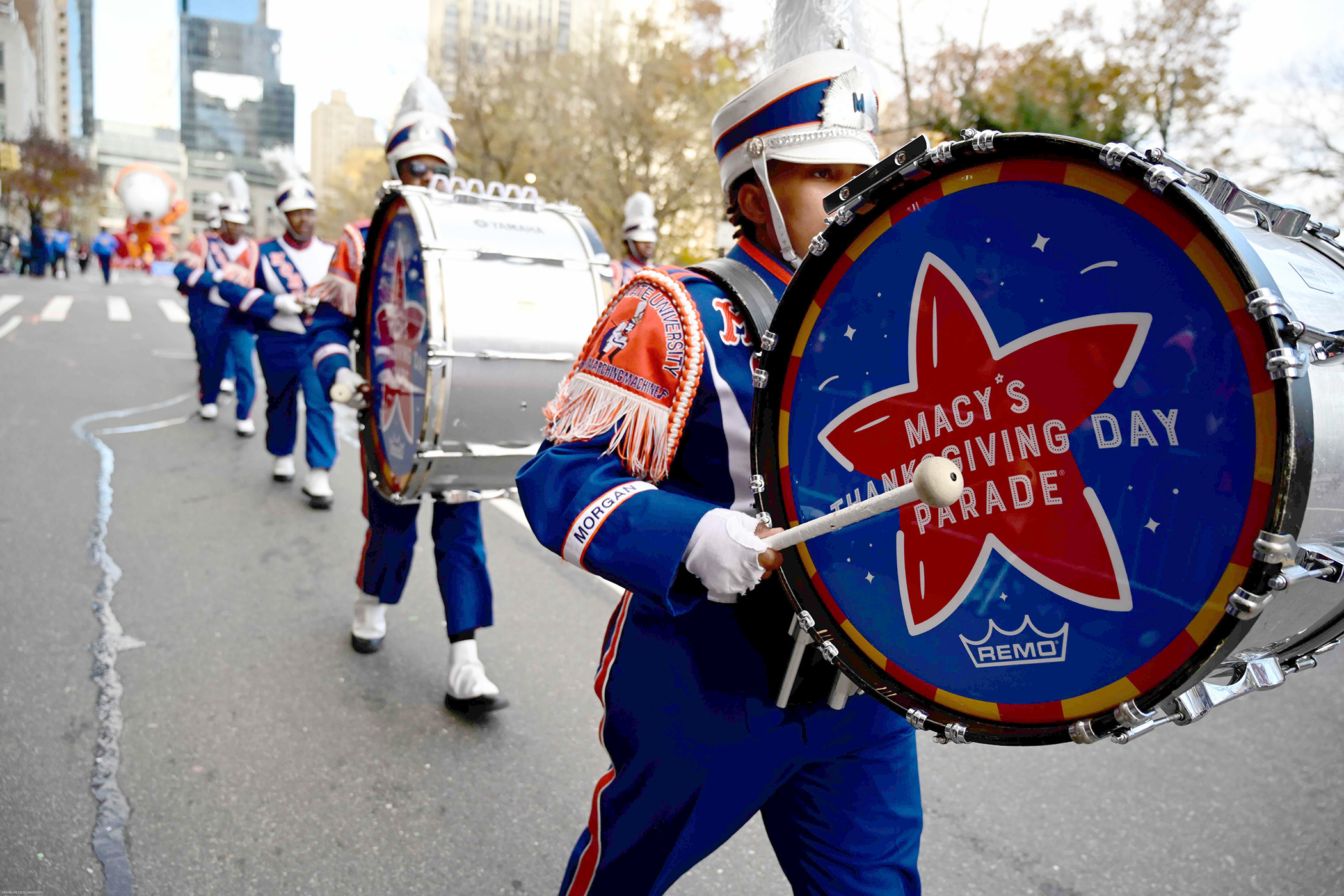 Morgan Marching Band Lights Up Macy Thanksgiving Day Parade