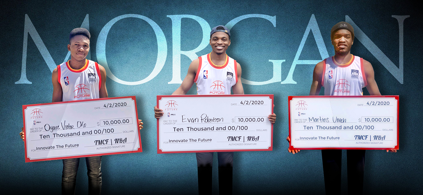 Morgan Students Triumph in the NBA Innovate the Future Business Competition