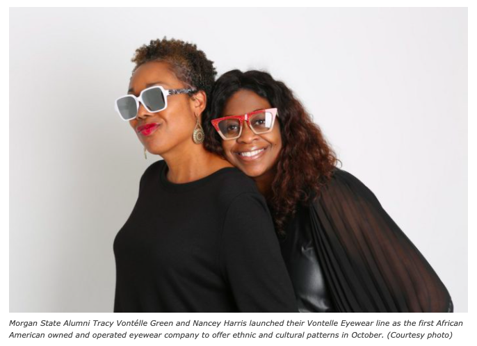 Morgan alums Tracy Green and Nancey Harris