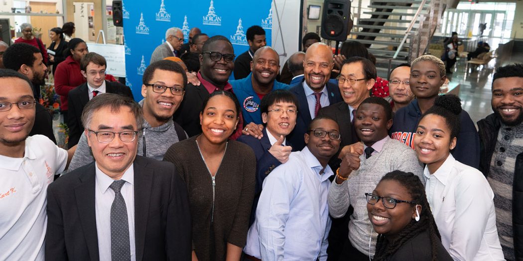 students, staff, and Base 11 staff