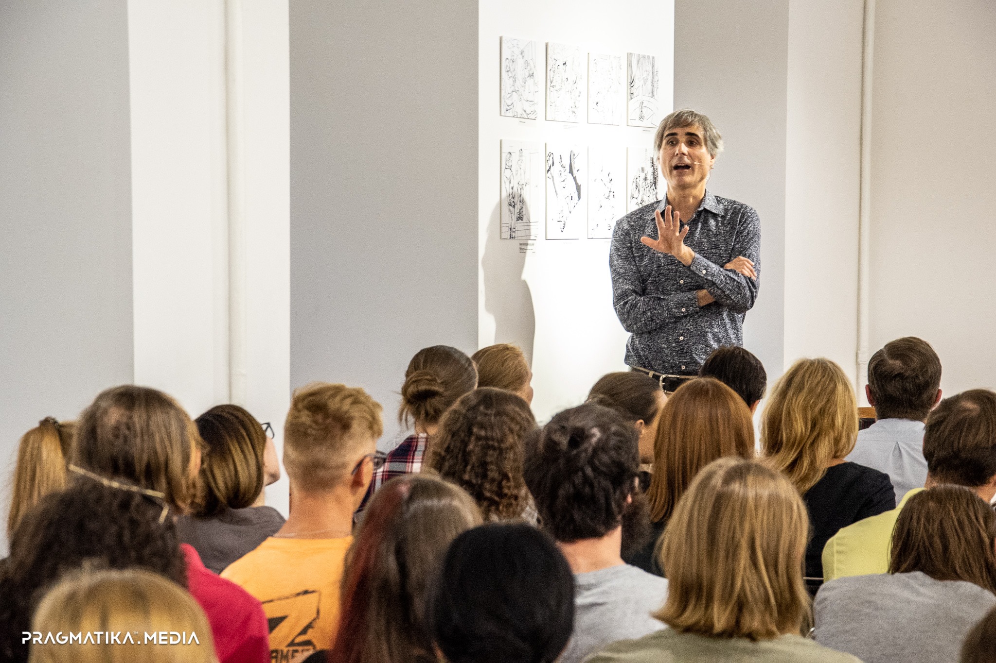 dan at CANactions lecture