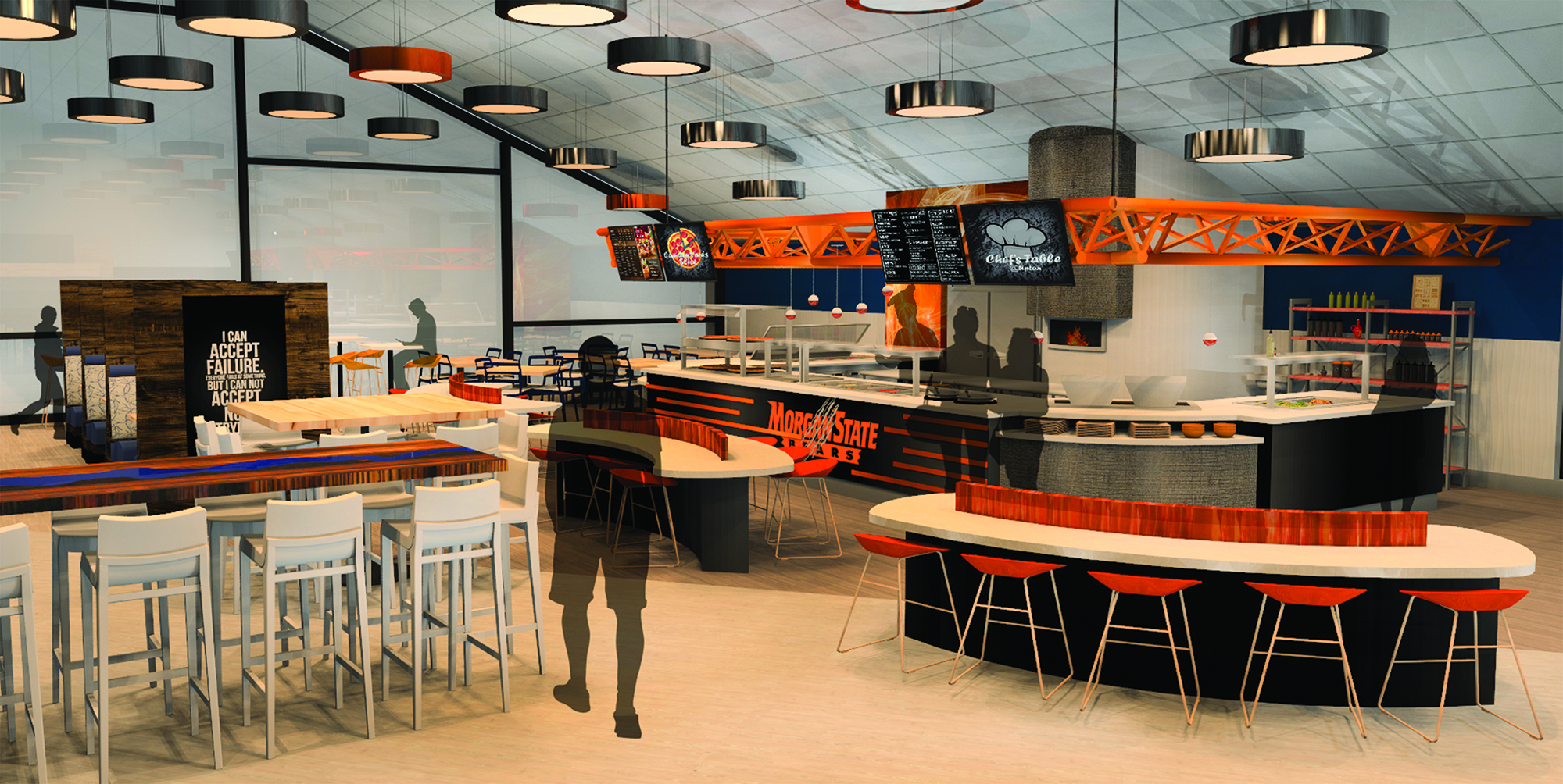 Future Dining Space Rendering