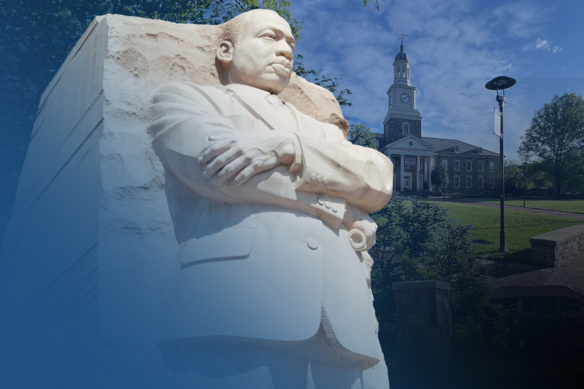 Dr. Martin Luther King, Jr., Morgan State University Banner Image