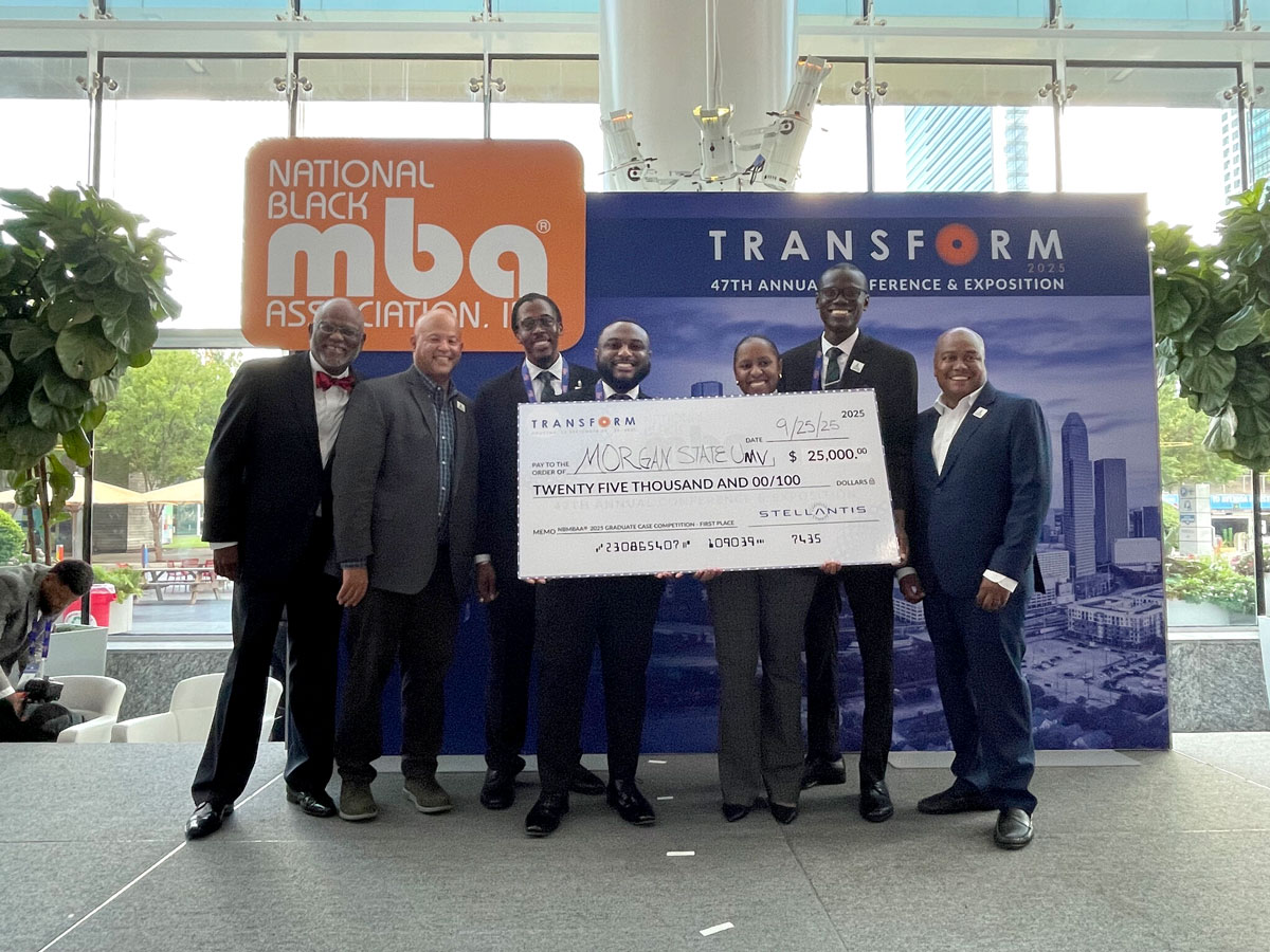 Morgan MBA Team Wins National Case Competition, Showcasing Excellence on the Biggest Stage