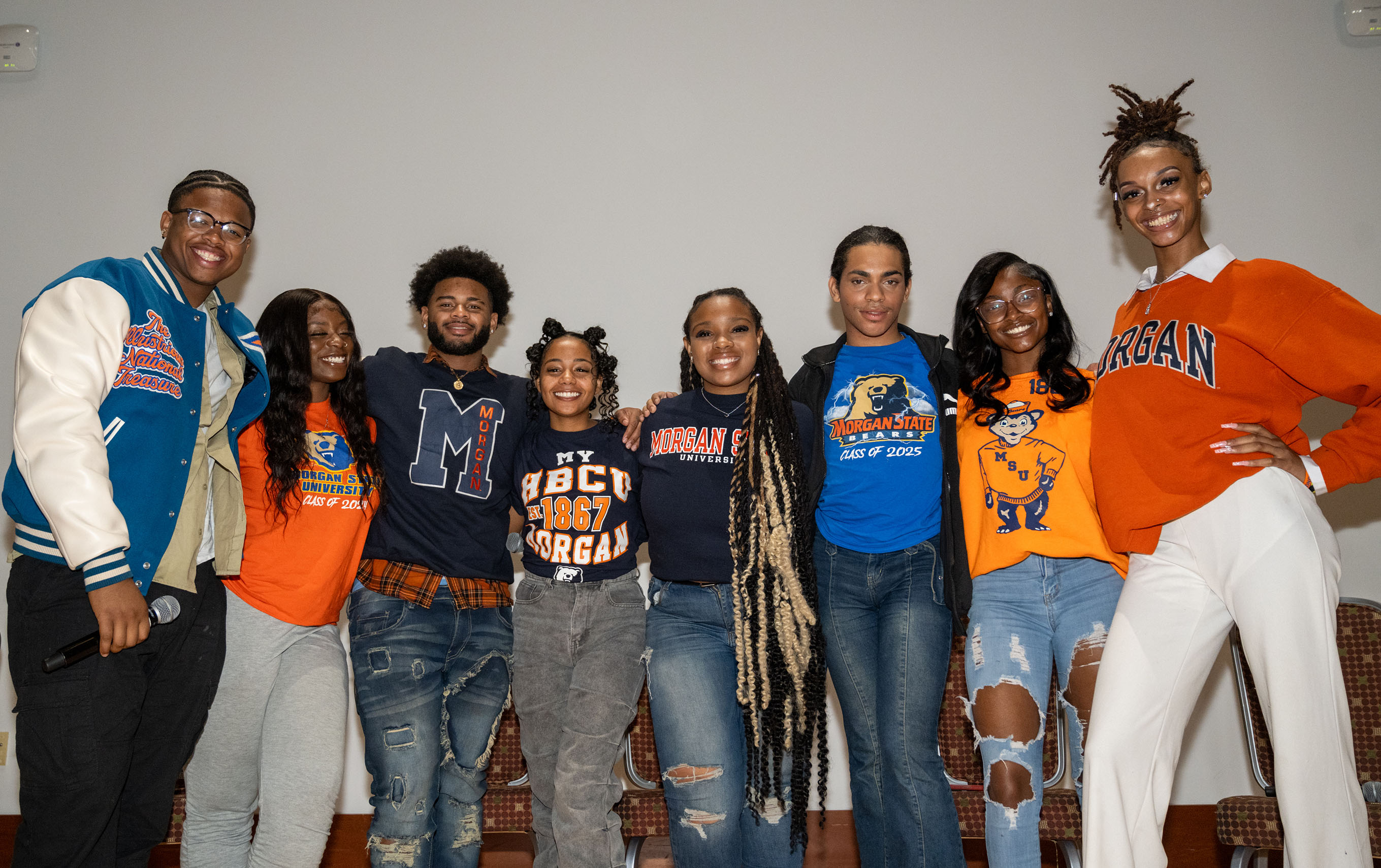 Morgan State cast members of The College Tour