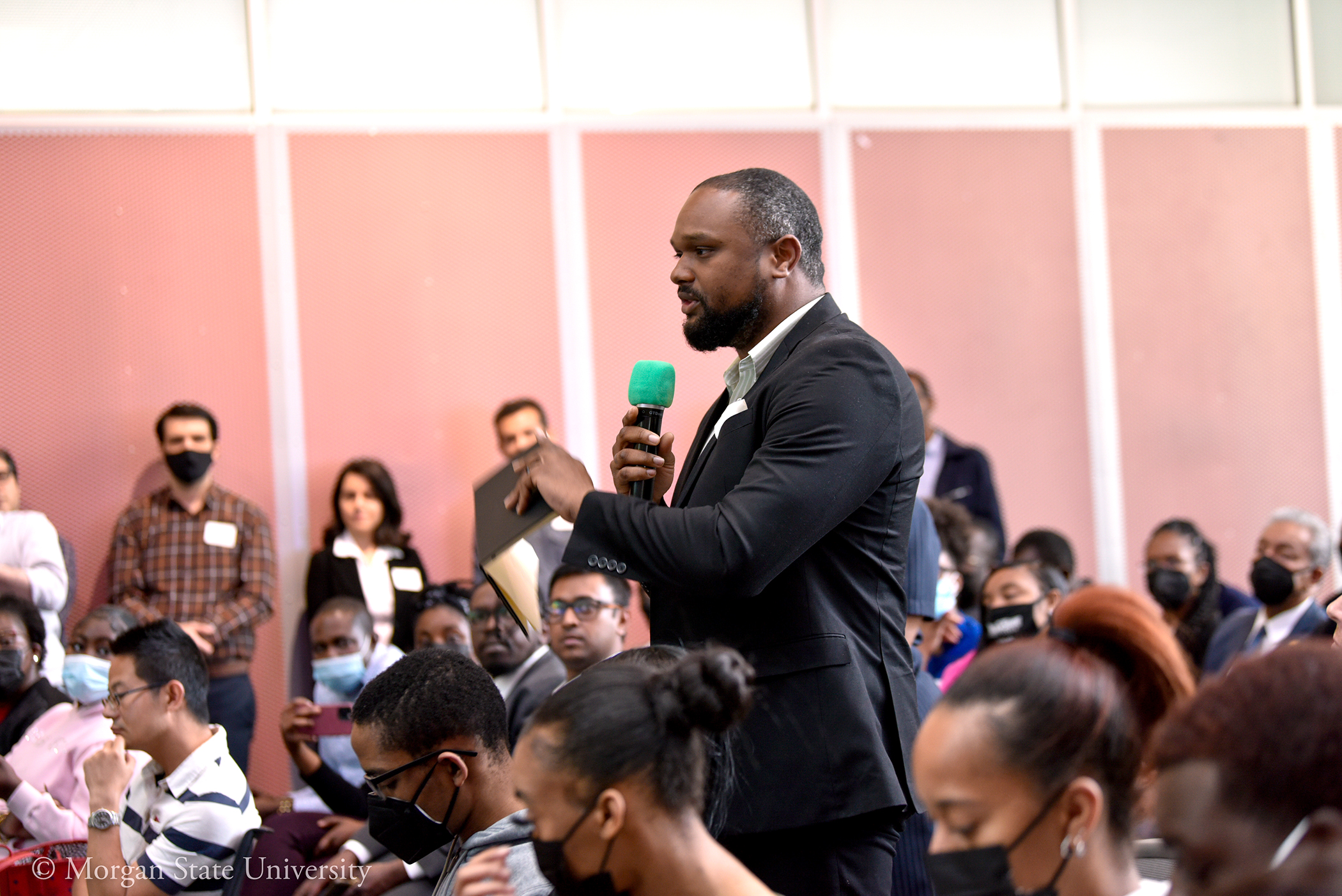 Evan Taylor at Buttigieg Town Hall