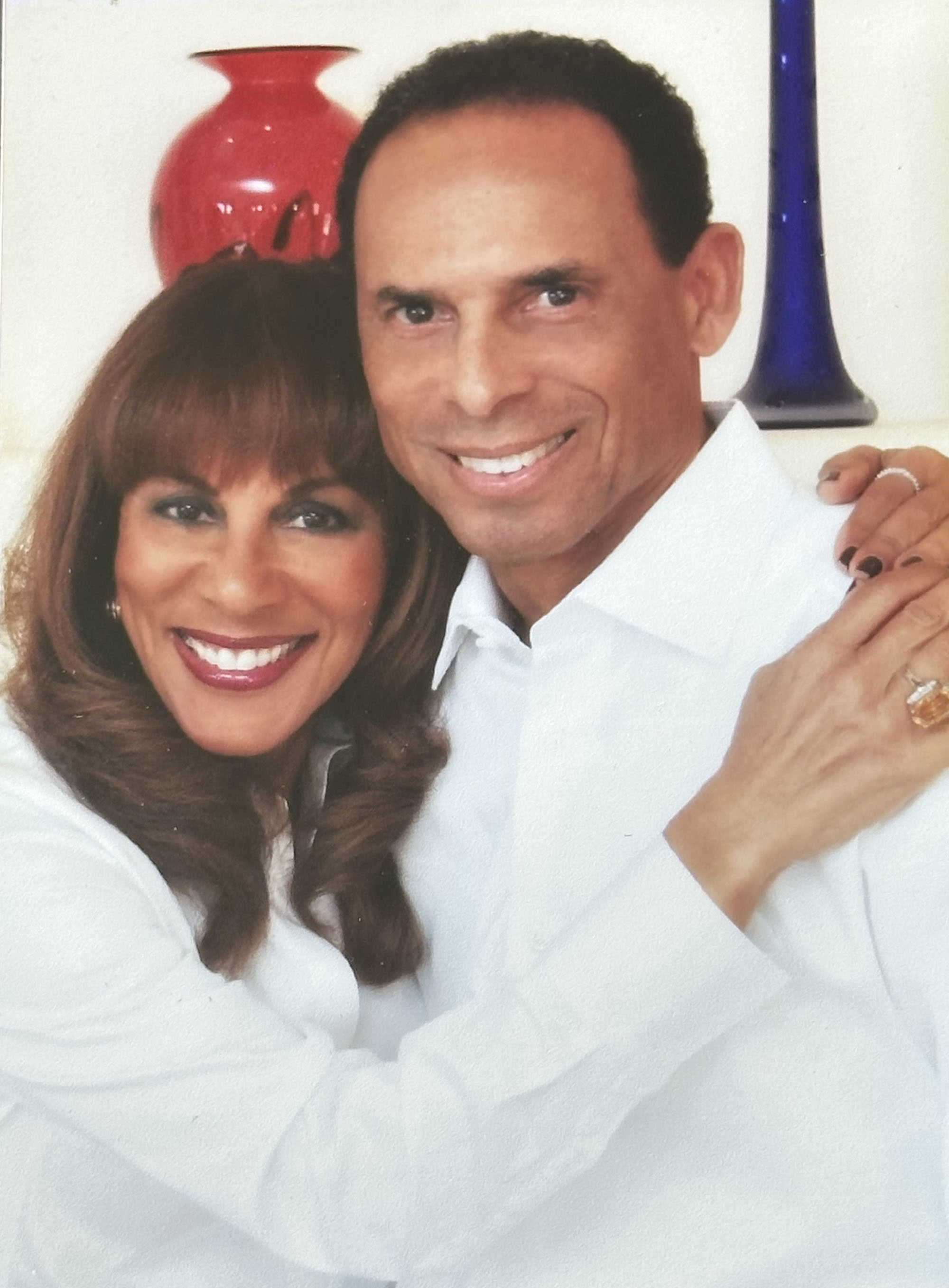 Donor Vianna Briscoe and her husband Timothy Weldon circa 2013