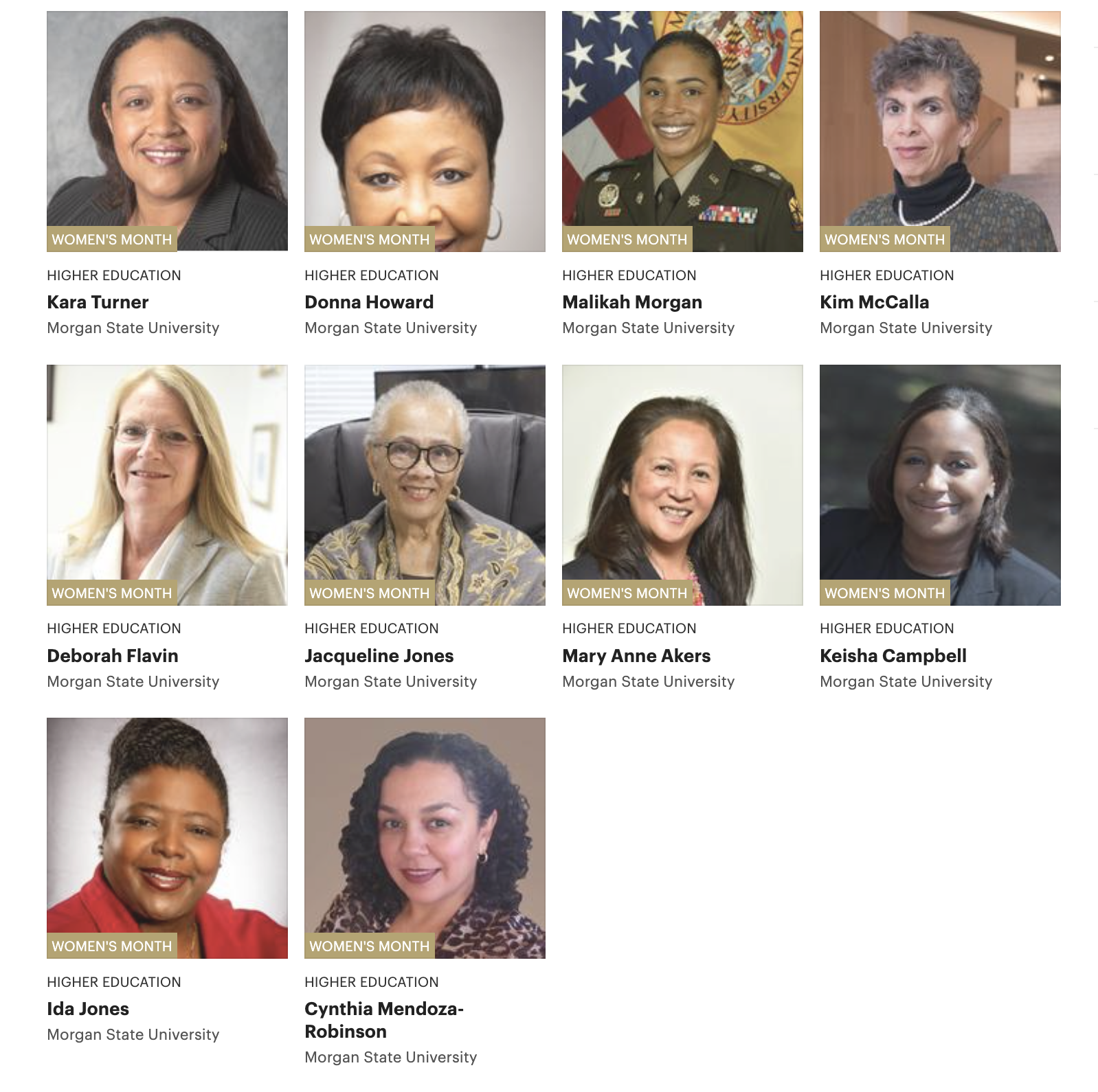 Women's Month Spotlight