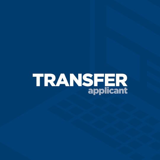 photo text saying Transfer Applicant