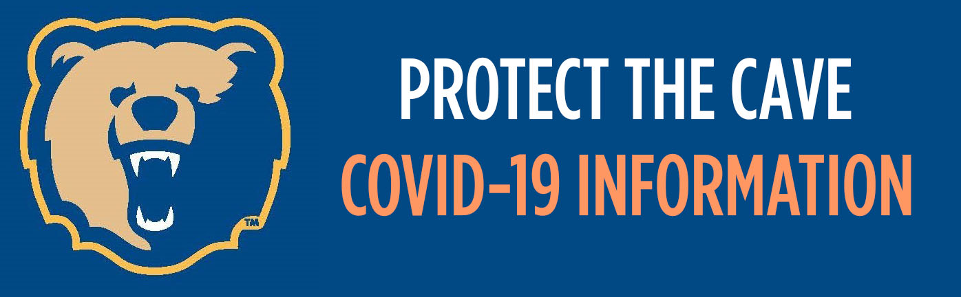 protect the cave covid banner