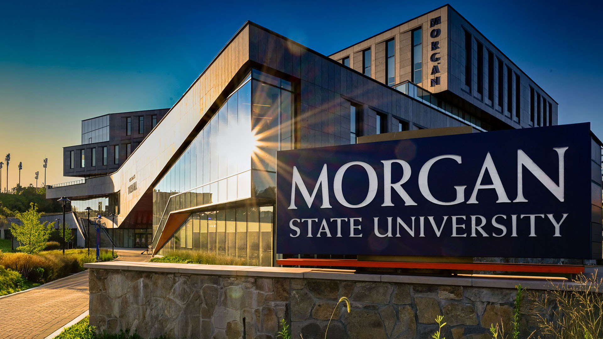 Front corner of Tyler Hall