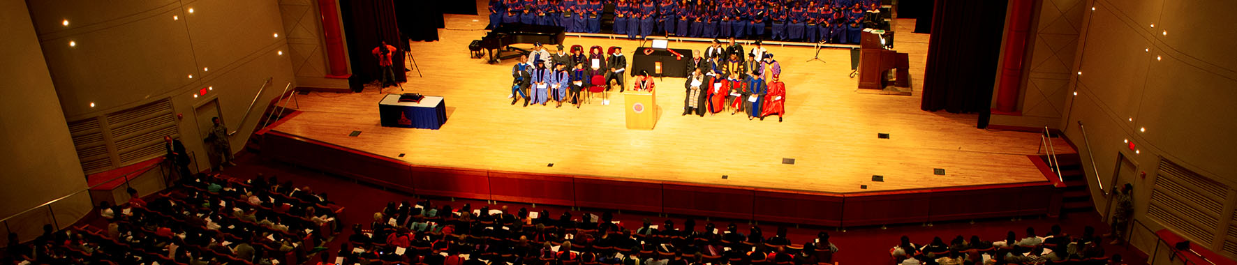 convocation at Gilliam Concert Hall